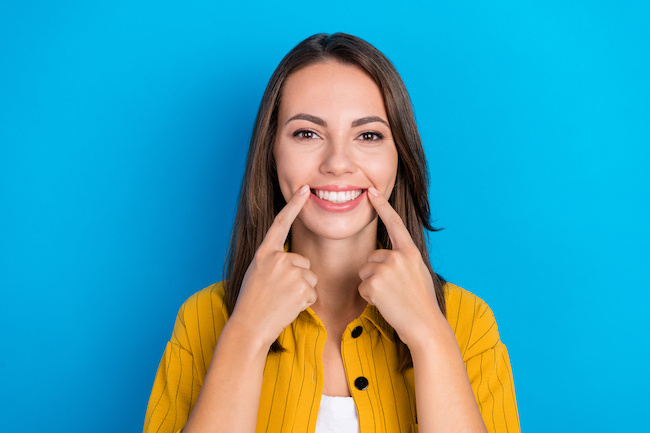歯が美しい女性